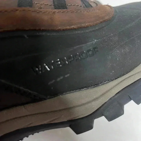 Timberland Chocorua WP Shell Toe Boot A1QKM D71 Dark Brown Winter Mens Sz 13 - Picture 9 of 15